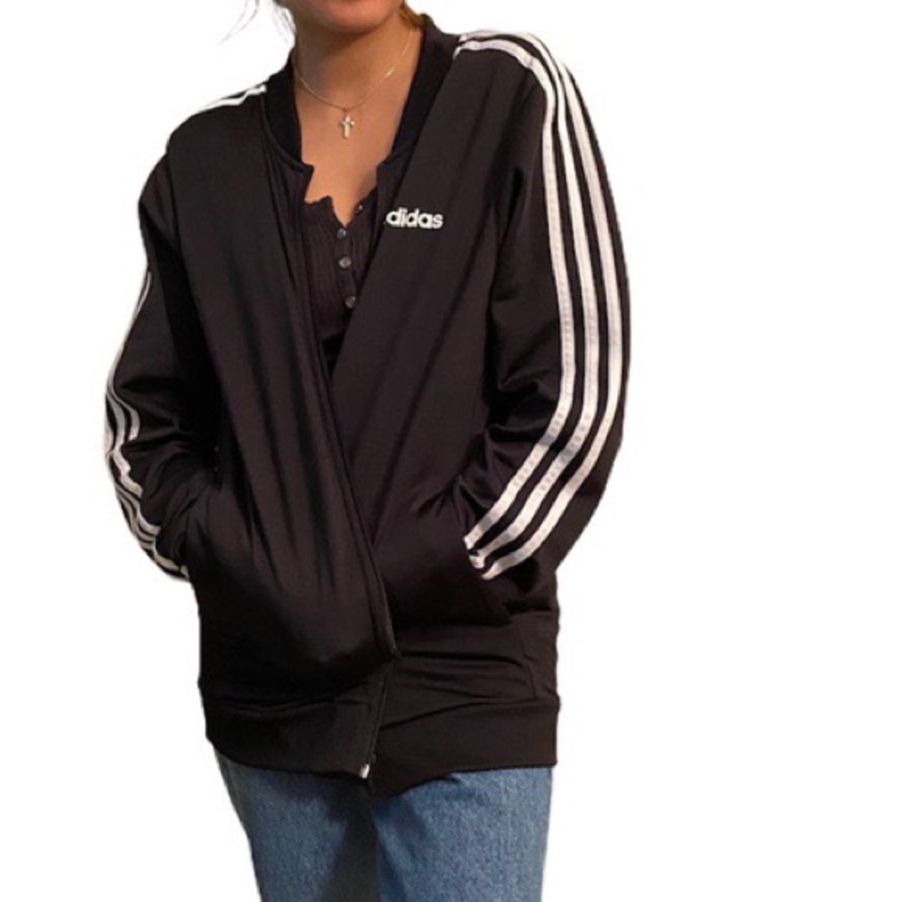 ESSENTIALS 3-STRIPES TRICOT TRACK TOP